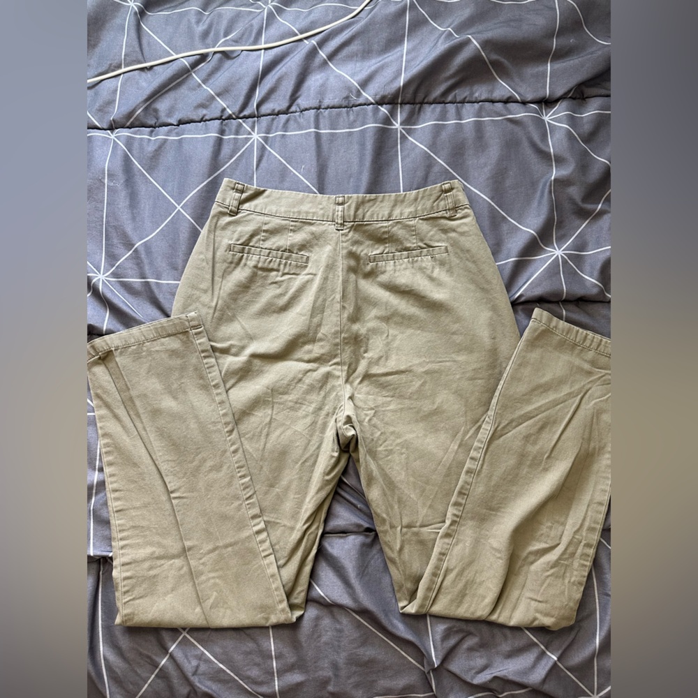 Forever 21 olive straight leg pants